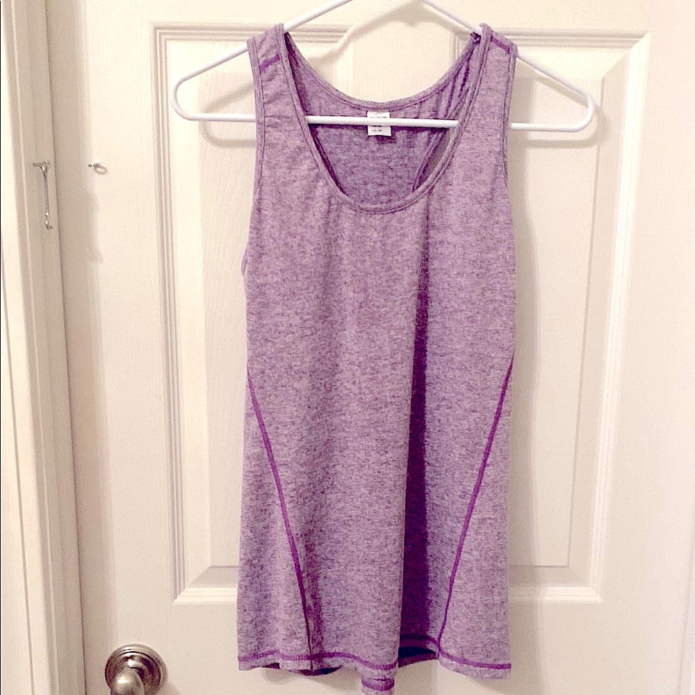 Purple Sleeveless Tank Top